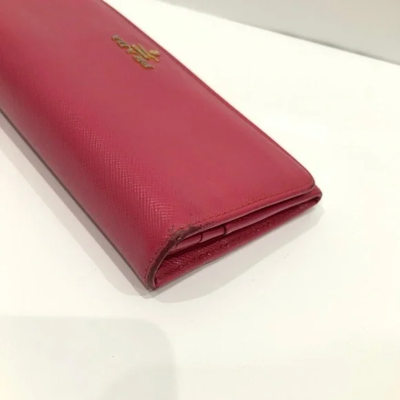 Prada Pink Saffiano Leather Bag - Picture 7 of 15